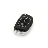 To Suit Hyundai Santa Fe/Elantra i20 iX45 3 Button HYN17 Flip Key Remote Case/Shell