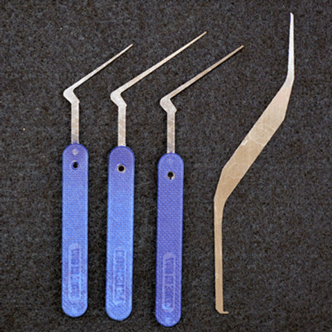 Peterson Lockpick Tools - 4 PIECE WAFER LOCK READER