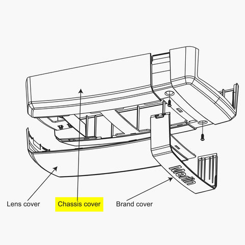 Genuine Merlin Chassis Cover Commander Essential (MS65MYQ)