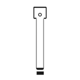 MFK/Transponder/Chip Key Blade to suit Opel/Chevrolet HU100