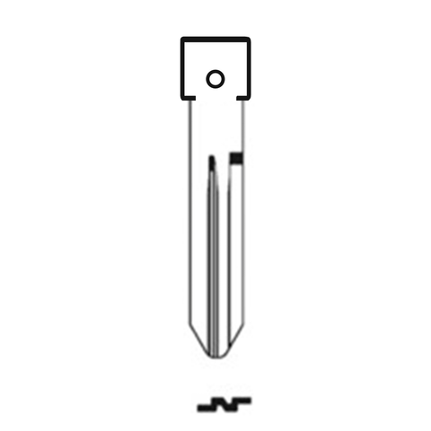 MFK/Transponder/Chip Key Blade to suit Nissan NSN14